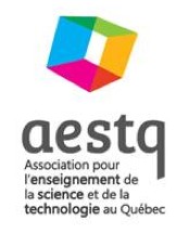 Nouveau logo, nouvel acronyme pour l’Association pour l’enseignement de la science et de la technologie au Québec (AESTQ) - Produit