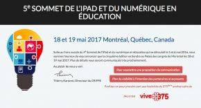 5e Sommet de l'iPad et du numérique en éducation