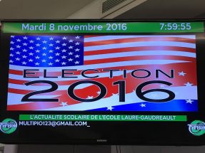 L'élection américaine 2016 à l'école