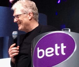 BETT 2017 : Sir Ken Robinson (photo : Ninon Louise Lepage)