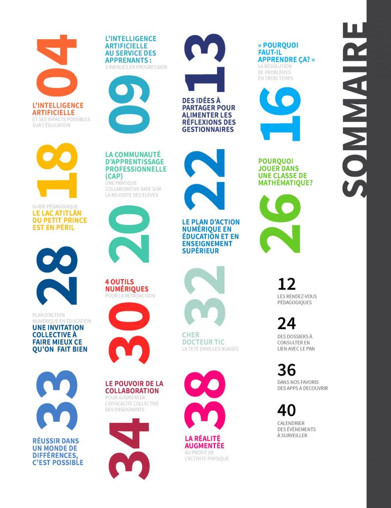 Le Plan d'action numérique en éducation - Automne 2018 (V21N1) – Image 2