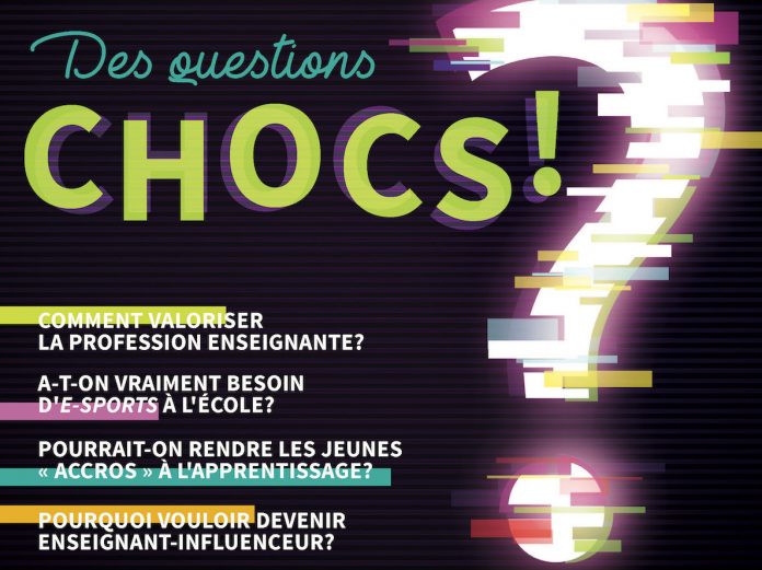 Des questions chocs en éducation : l'École branchée, numéro d'automne 2019