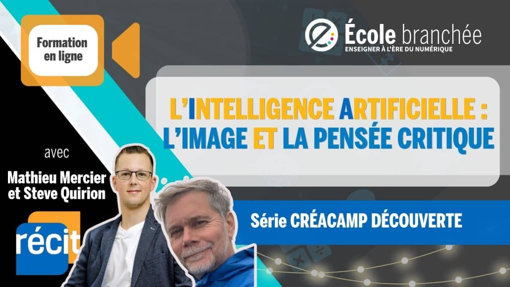 L'intelligence artificielle : l'image et la pensée critique. Formation