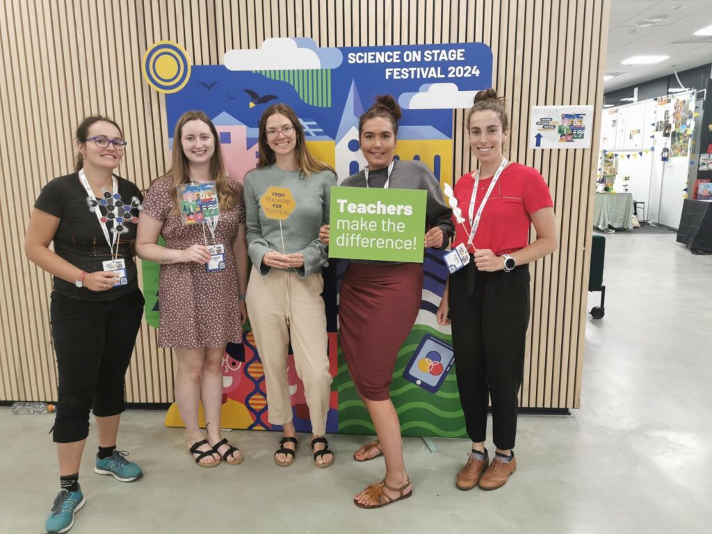 Courtoisie Véronique Corbeil, présidente du conseil d’administration de Science on Stage Canada, et conseillère pédagogique au Centre de services scolaire des Laurentides